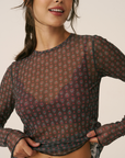 Blusa Tulle Winter Flame