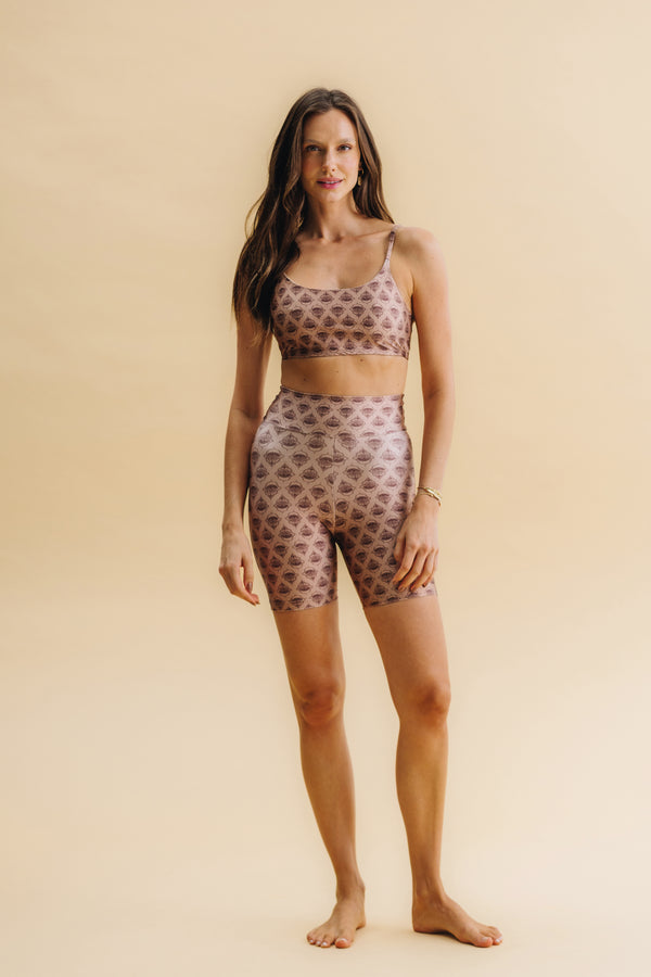 Shorts High Hamsá Mocha