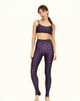 Calça Legging High Lucky Purple