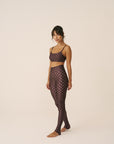 Calça Legging estampada Slim Miragem
