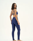 Calça Legging High Deep Blue