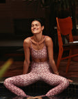 Calça Legging Slim Tropical Bird