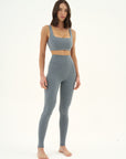 Calça Legging Slim Mescla