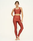 Calça Legging High Terracotta