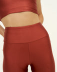 Calça Legging High Terracotta
