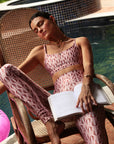 Calça Legging Slim Tropical Bird