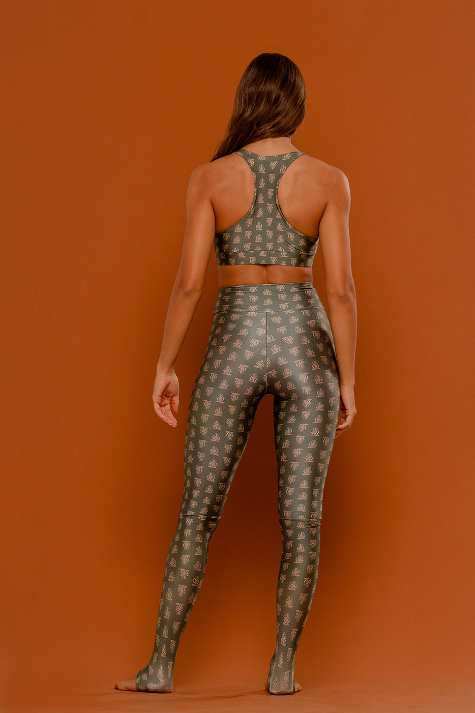 Top Nadador Yogini Verde