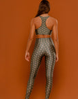 Top Nadador Yogini Verde