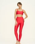 Calça Legging High Red