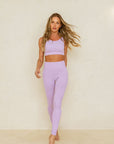 Calça Legging Seamless Lilás