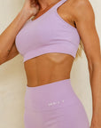 Top Seamless Lilás