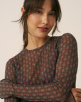 Blusa Tulle Winter Flame