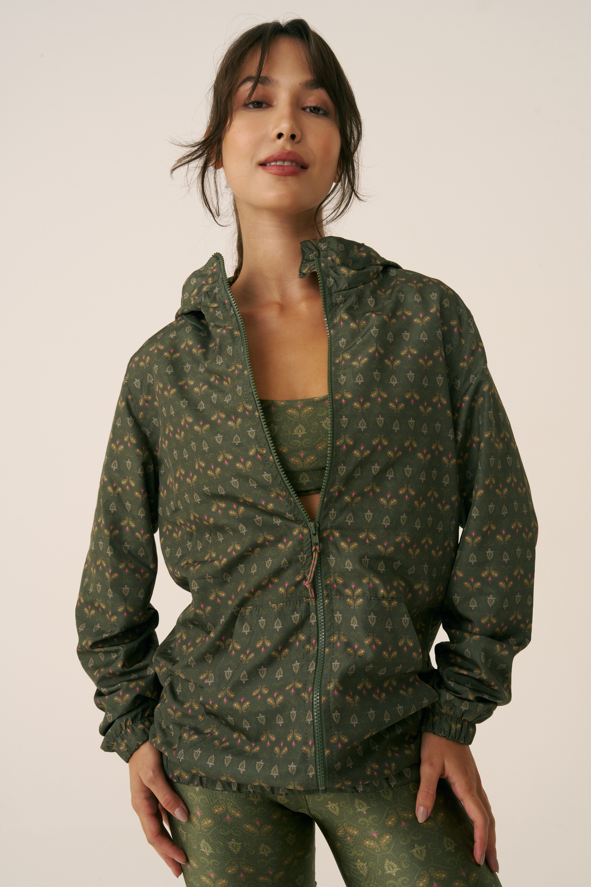 Jaqueta Windbreaker Paisley