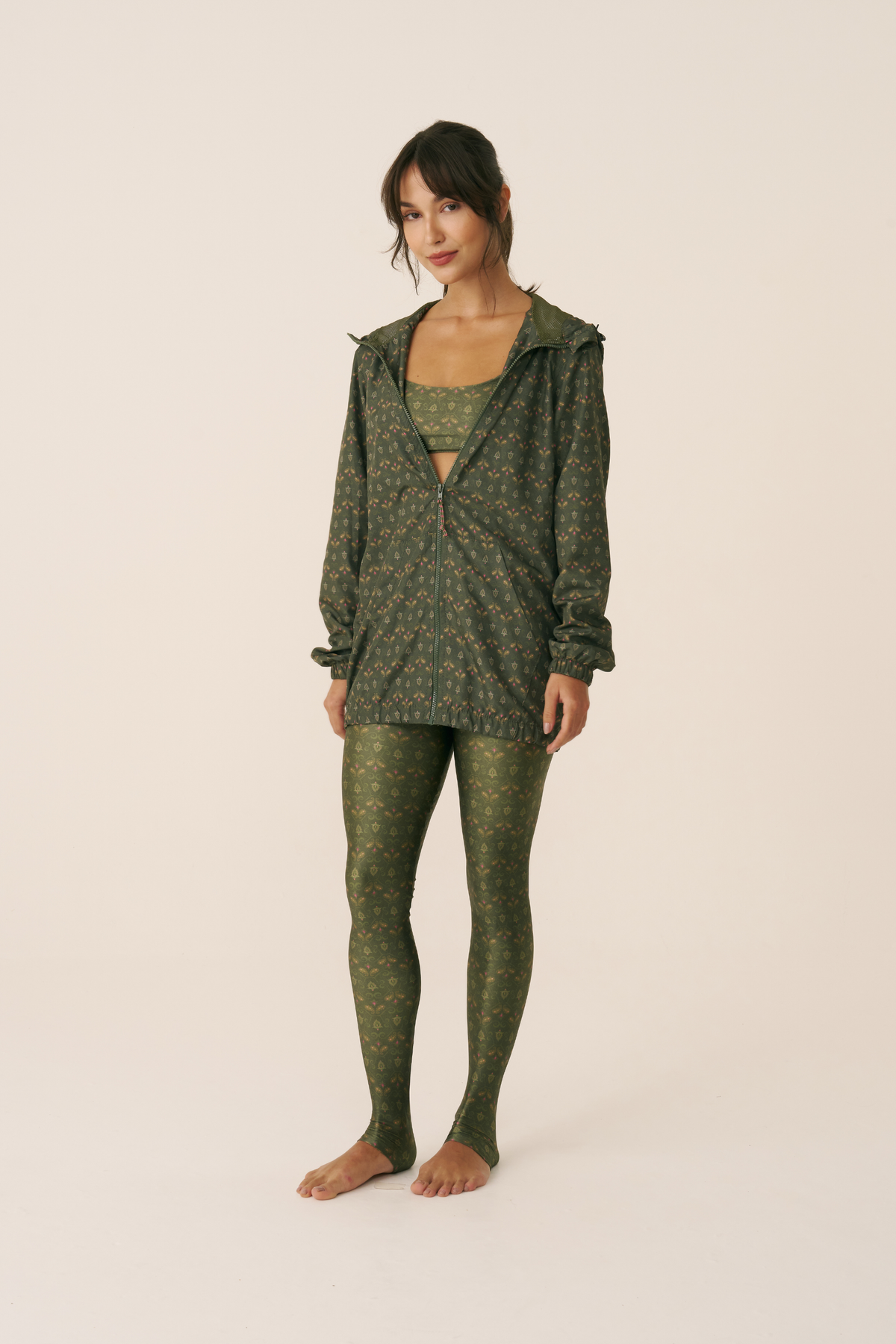 Jaqueta Windbreaker Paisley