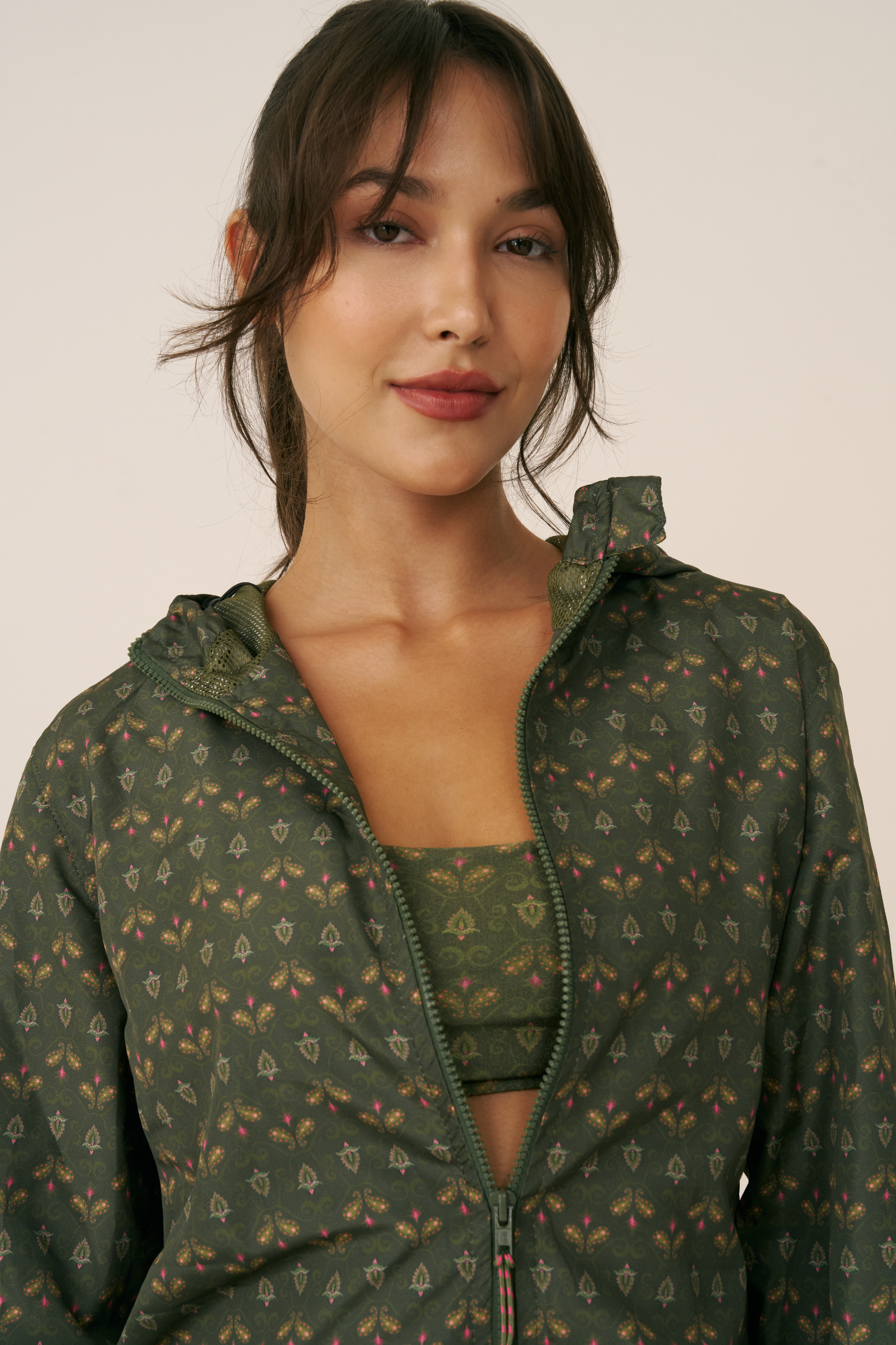 Jaqueta Windbreaker Paisley