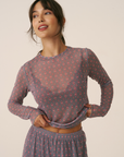Blusa Tulle Pétala