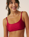Top New Fit Garnet