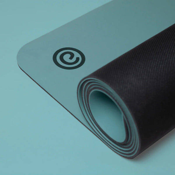 Tapete de Yoga em PU 5mm | Black Mat PRO Colors - AZUL | Ekomat