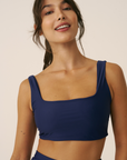 Top twist Contour Navy