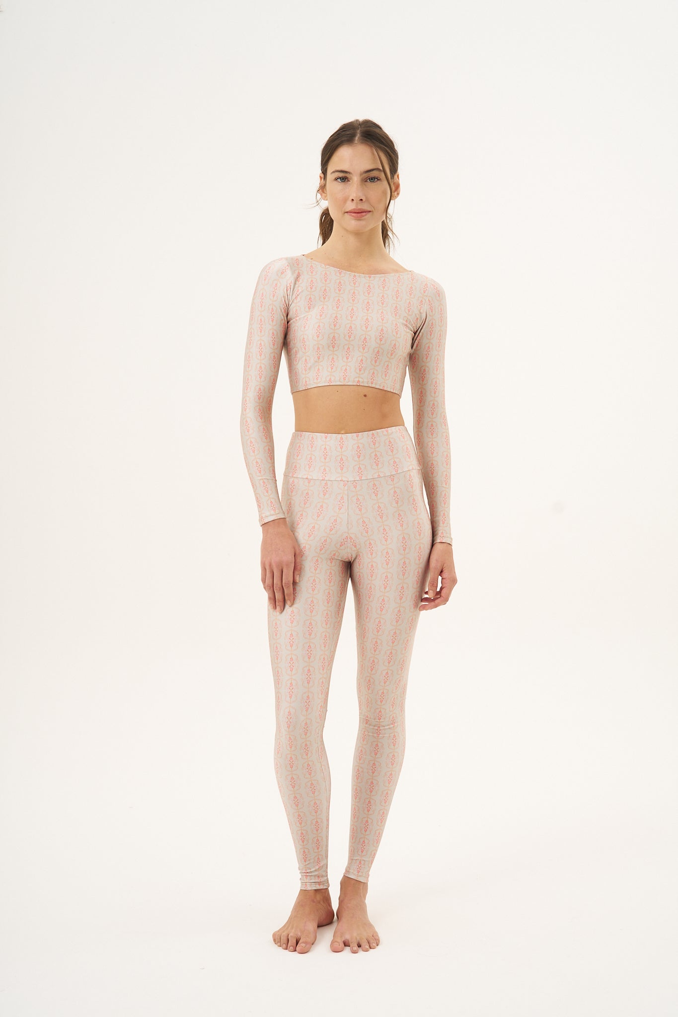 Calça Legging High Bloom