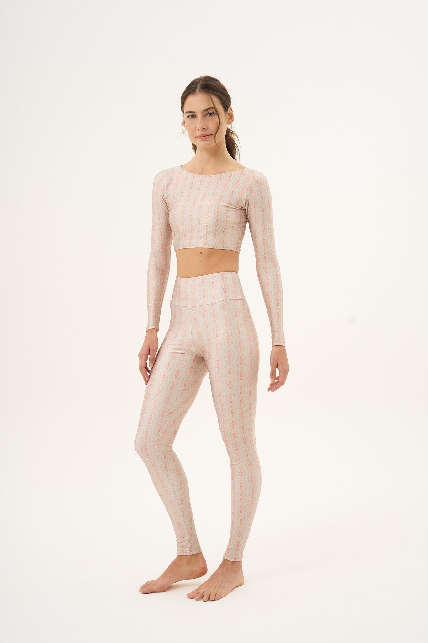 Calça Legging High Bloom
