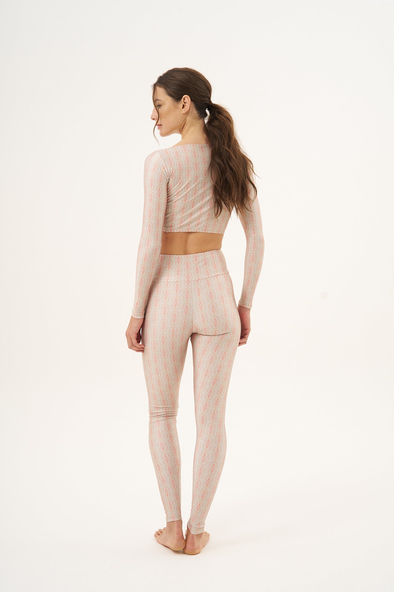 Calça Legging High Bloom