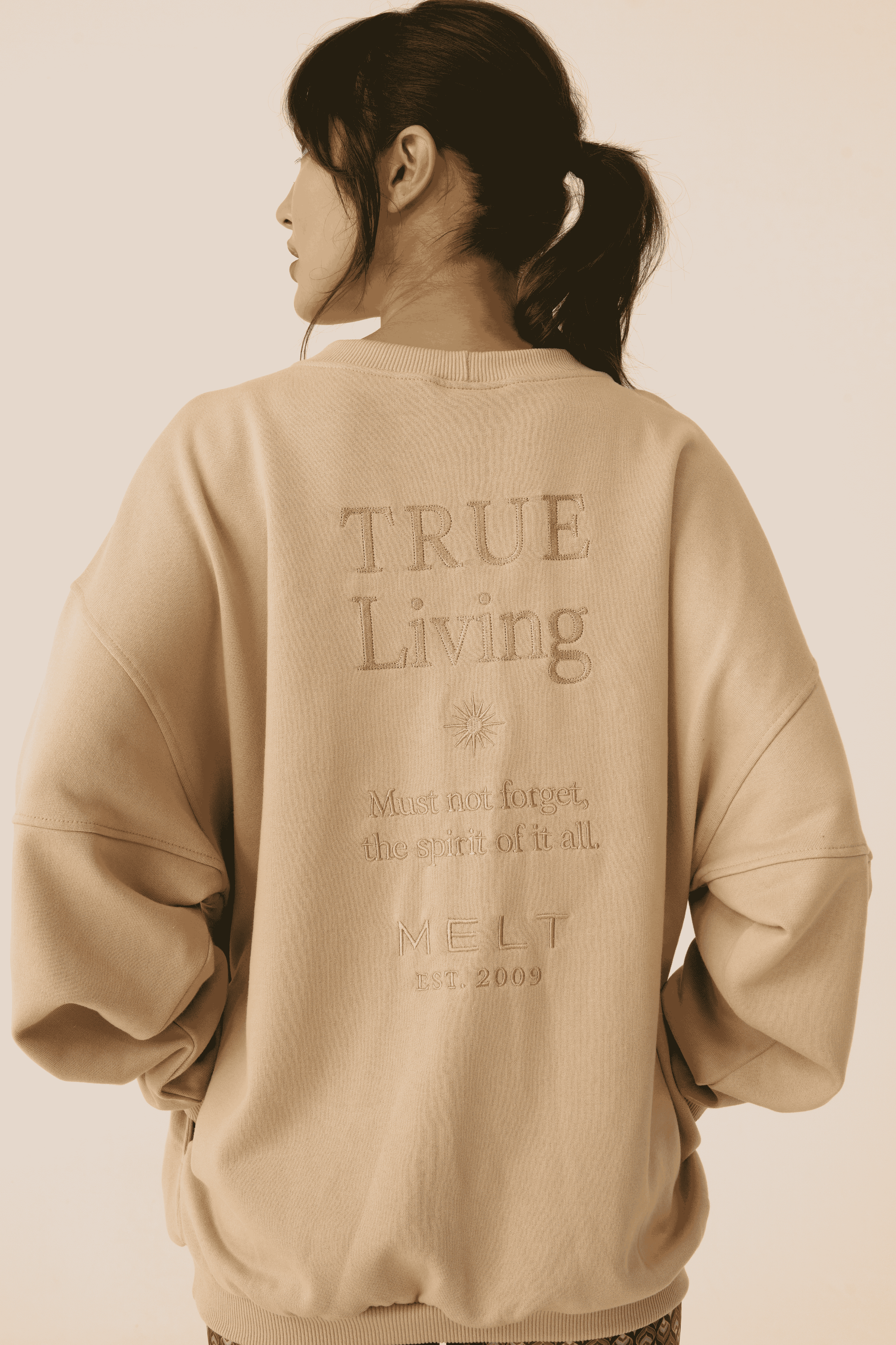 Moletom True Living Nude