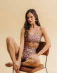 Shorts High Hamsá Mocha