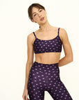 Top New Fit Lucky Purple