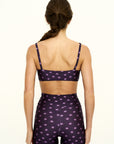 Top New Fit Lucky Purple