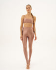 Calça Legging Slim Caramel Latte