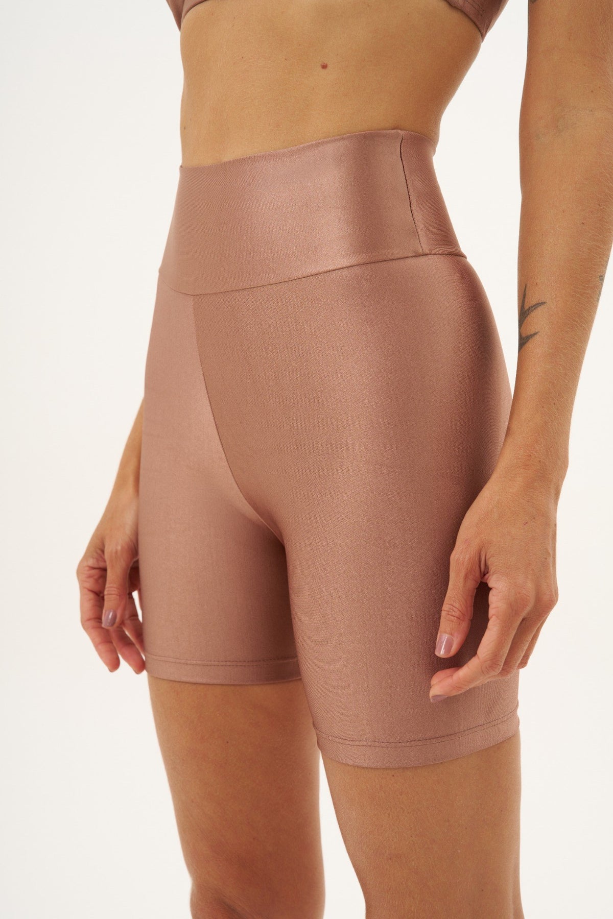 Shorts Slim Caramel Latte
