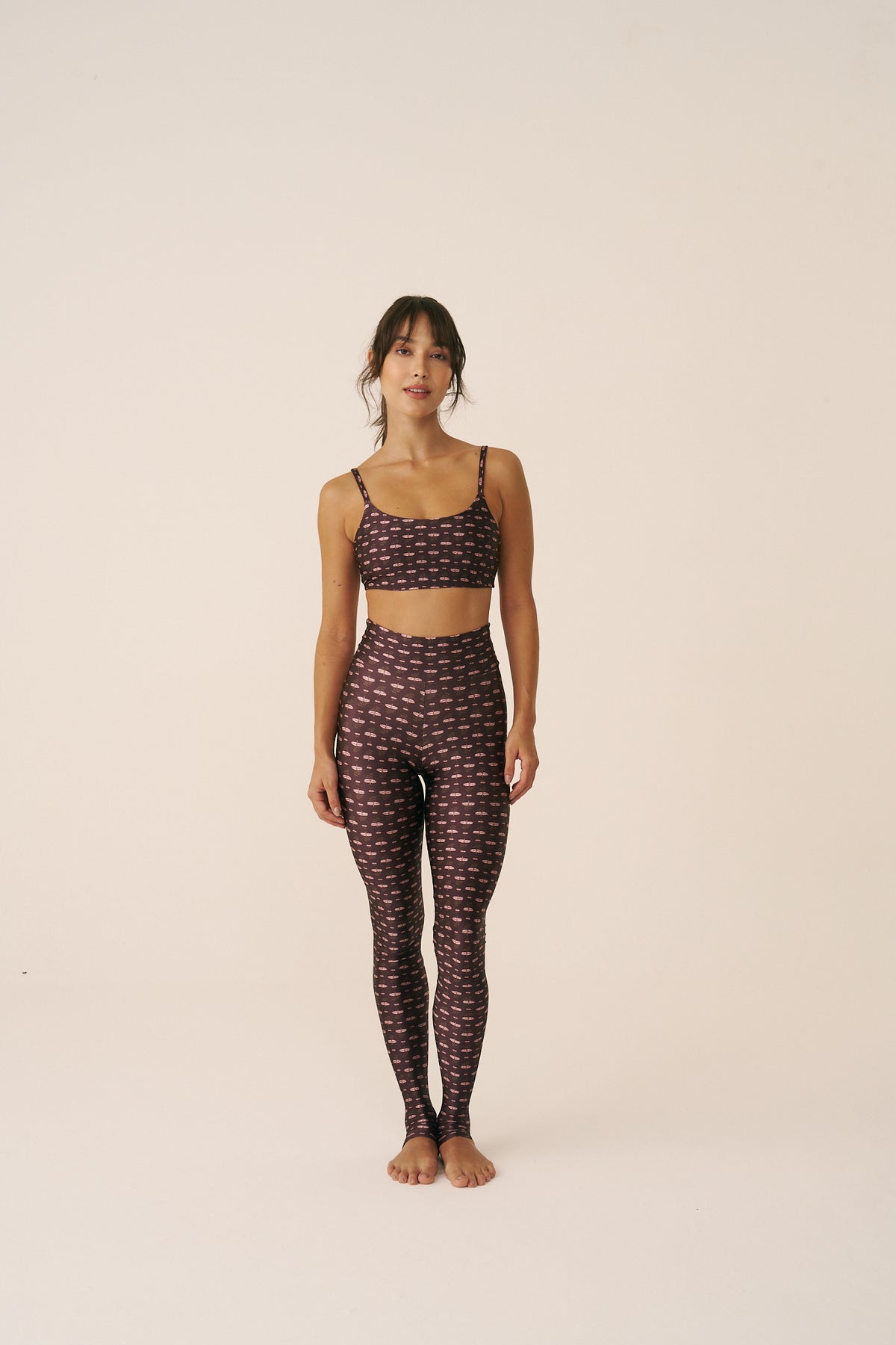 Calça Legging estampada Slim Miragem