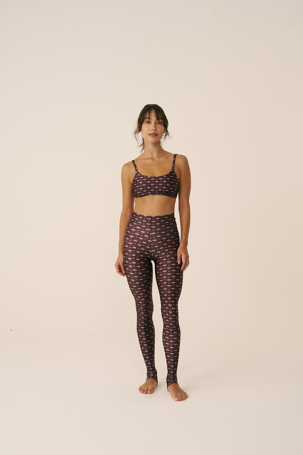 Calça Legging estampada Slim Miragem