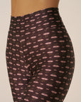 Calça Legging estampada Slim Miragem