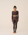 Calça Legging estampada High Miragem