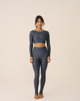 Calça Legging High Blue Galaxy