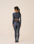 Calça Legging High Blue Galaxy