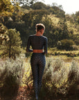 Calça Legging High Blue Bud