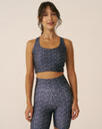 Shorts Slim Blue Galaxy