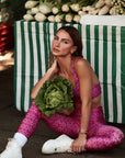 Calça Legging High Backbend Pink