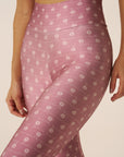 Calça Legging estampada Slim Surya Rosé
