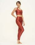 Calça Legging High Terracotta