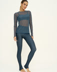 Blusa Tulle Midnight Sun