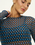 Blusa Tulle Midnight Sun
