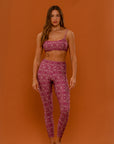 Calça Legging High Samadhi Rosa