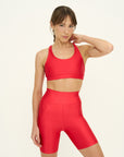 Shorts Slim Red