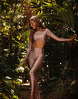 Calça Legging Slim Blooming Bird
