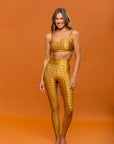Calça Legging Slim Girafa Gold